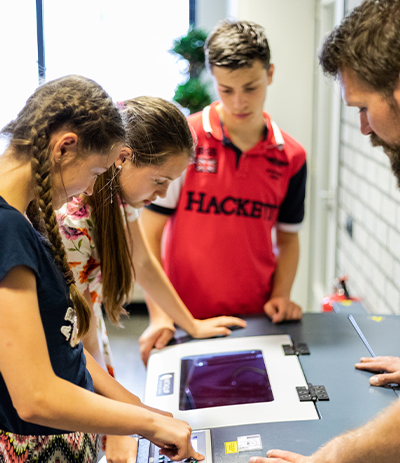 Lasermachine voor het onderwijs