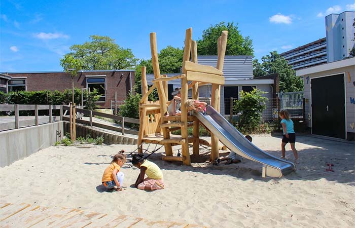 Profiteer van de voordelen van een groen schoolplein