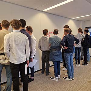 Eerstejaars It-studenten kiezen massaal voor cybersecurity Eerstejaars It-studenten kiezen massaal voor cybersecurity