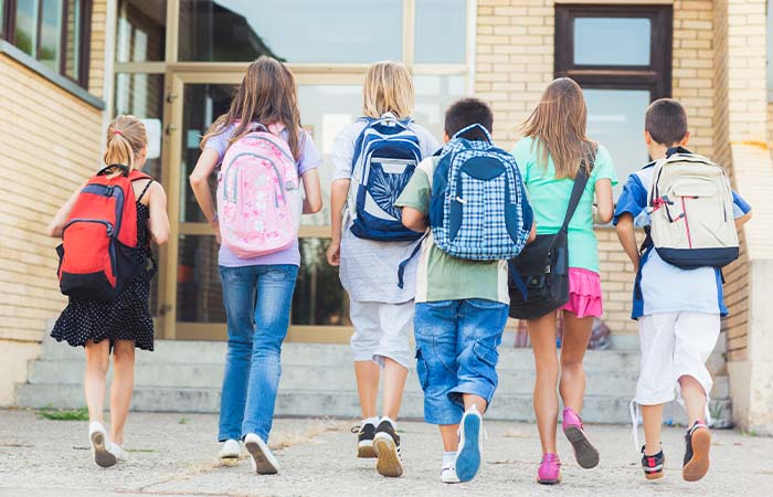 De juiste kleding aan naar school