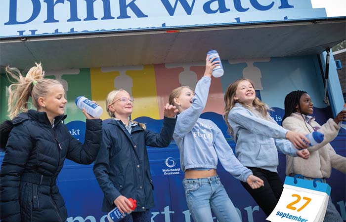 Woensdag 27 september is het Nationale Kraanwaterdag