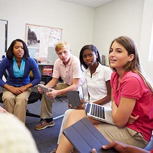 Breng laptops onder in Wet gratis schoolboeken