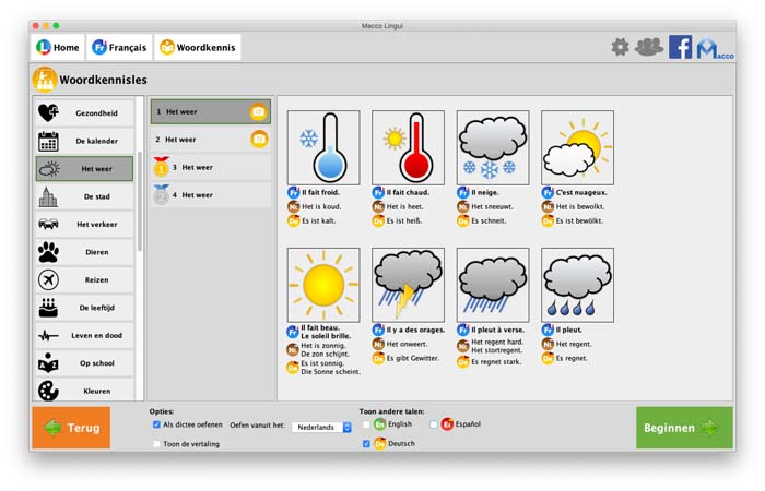 Gratis licenties Macco Lingui voor talen