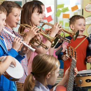 Koningin Máxima bezoekt muziekpabo in Helmond