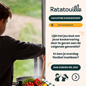Kookdocent gezocht: kooklessen geven aan kinderen door heel Nederland