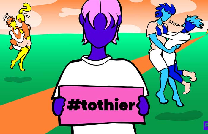 Rutgers zegt #TotHier met nieuwe campagne tegen seksueel geweld